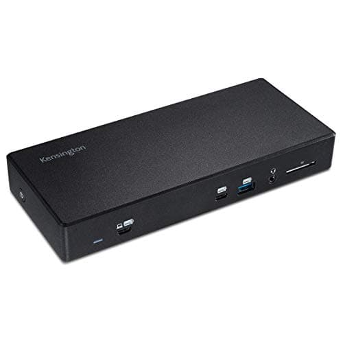 Image of Kensington USB-C Docking Station - SD4850P USB-C Dual Video Dock for Windows Laptops with DP++ & HDMI Video Ports, Six USB Ports and 100W Power Delivery; Windows Compatible (K34115EU)