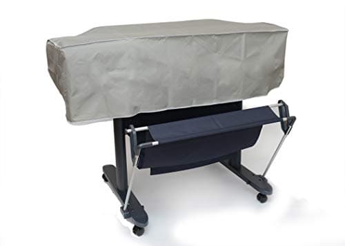 Image of The Perfect Dust Cover, Silver Nylon Short Cover for HP DesignJet T1700dr 44-in Postscript Printer, Anti Static and Waterproof Cover Dimensions 70.9''W x 27.4''D x 14''H by The Perfect Dust Cover LLC
