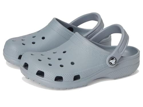 Image of Crocs Unisex Kids Classic Clog K Clogs, Concrete, 5 UK