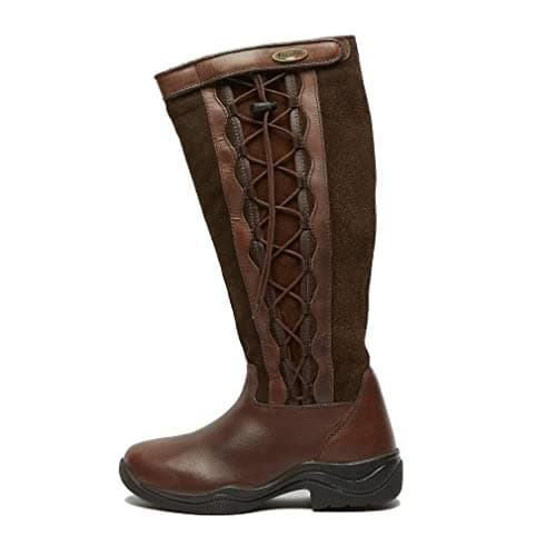Image of Brogini Women's Winchester Country Riding Boots, Brown, UK6