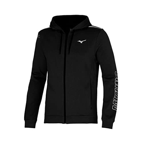 Image of Mizuno Men's Sweat Jacket Training, Black, M