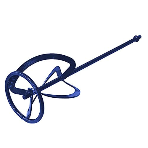Image of Faithfull Heavy Duty Mixing Paddle 160 x 600mm M14 Thread for Adhesives, Screed, Mortar, Paint