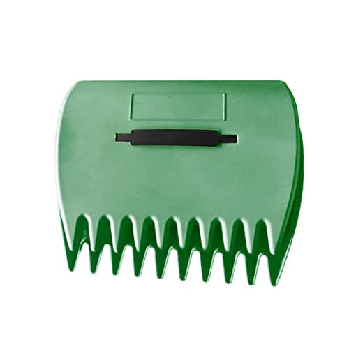 Image of Garden Leaf Grabbers, Large Sized Leaf Collector Garden Scoops with Handles, Hand Rakes for Leaves, Lawn Debris and Waste Pick Up(Green)