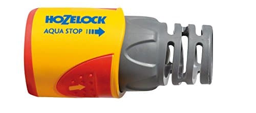 Image of HOZELOCK - Aquastop Hose Connector Plus ø 12.5mm - 15mm (1/2"- 5/8") Soft Touch: Aquastop, Watertight, Non-slip, Flexible, Long Tip Prevents Twisting, Swelling and Leaks [2055P0000]