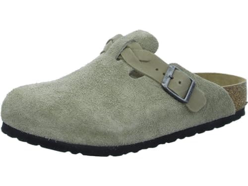 Image of BIRKENSTOCK Boston Leve Braided Taupe Clog, taupe, 8 UK