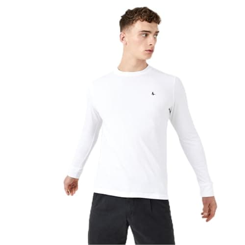 Image of Jack Wills Mens Sandalseford Long Sleeve T-Shirt White M