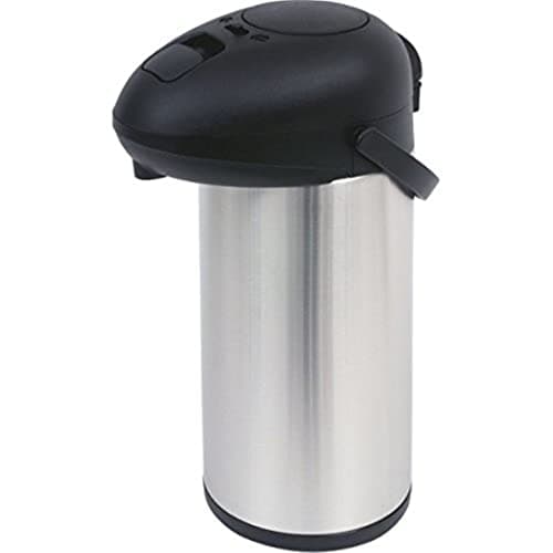 Image of Genware NEV-V5000 Vacuum Pump Pot, Stainless Steel, Unbreakable, 5.0 L