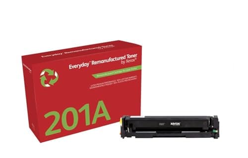 Image of Everyday by Xerox Compatible HP 201A CF400A Black Toner, Standard Capacity, Remanufactured