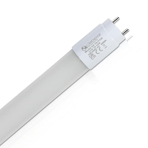 Image of LOWENERGIE LED Tube Light T8 Fluorescent Replacement 5ft High LUX Energy Saving (1, 4000k Frosted)