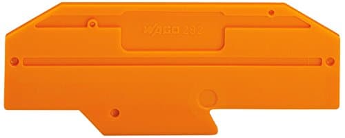 Image of WAGO – Plate End 282 – 333 End Of Orange And The Intermediate Plate For The Terminal