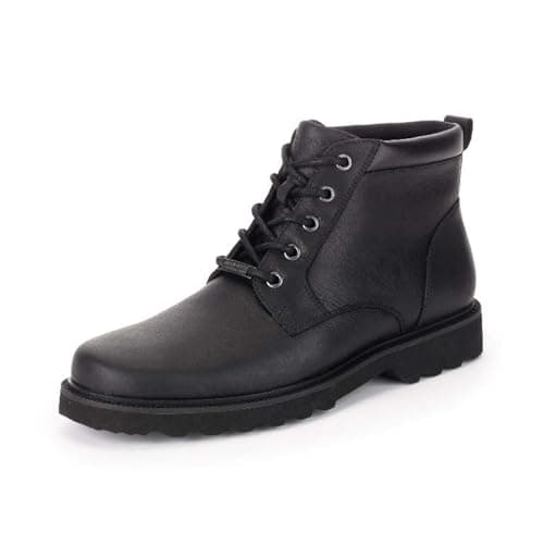 Image of Rockport Men's Northfield WP Plain Toe Chukka Boot, Black, 11 Wide