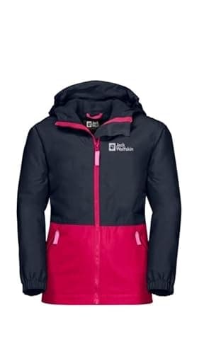 Image of Jack Wolfskin Unisex SNOWY DAYS JACKET KIDS Coat, pink dahlia,