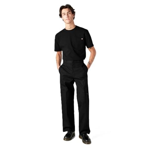 Image of Dickies Men's Loose Fit Double Knee Work Pant, Black, 36W / 36L