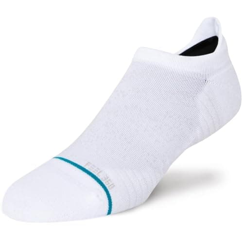 Image of Stance Tab Sock - Run Light - Freshtek x Infiknit (White,Large)