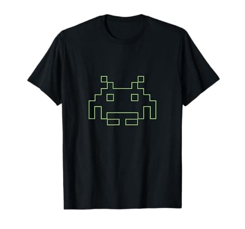 Image of 80s Arcade Game Retro Space Alien Invaders Gamer T-Shirt