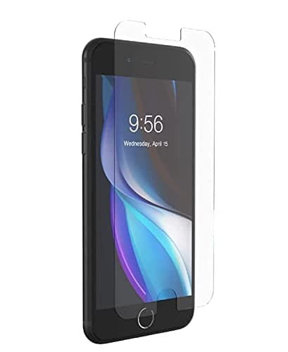 Image of ZAGG InvisibleShiled Glass Elite+ Screen Protector for iPhone SE/8/7/6s/6, Shockproof, Smudge-proof, Scratch-Resistant, Anti-Microbial, (Screen)