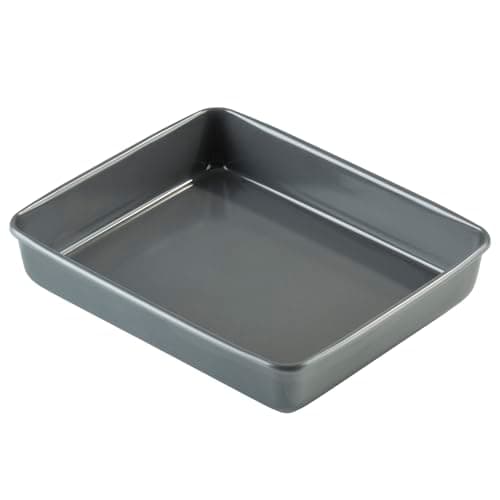 Image of Prochef KB1011 Small Deep Roasting Tin, Premium Quality, Easy to Clean, Teflon Innovations Non-Stick Silicone Coating, Grey