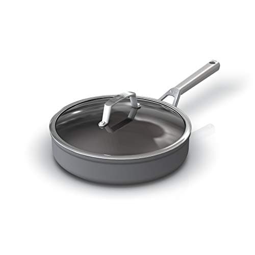 Image of Ninja Foodi ZEROSTICK Sauté Pan 26 cm, Hard Anodized Aluminium, Non-Stick Coating, Induction Compatible, Dishwasher Safe