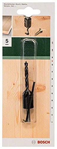 Image of Bosch 2609255218 Wood Drill Bit with 90 Degree Countersink/ Diameter 5mm