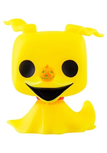 Image of Funko POP! DISNEY: The Nightmare Before Christmas: Zero (Blacklight), 63964, Multicoloured