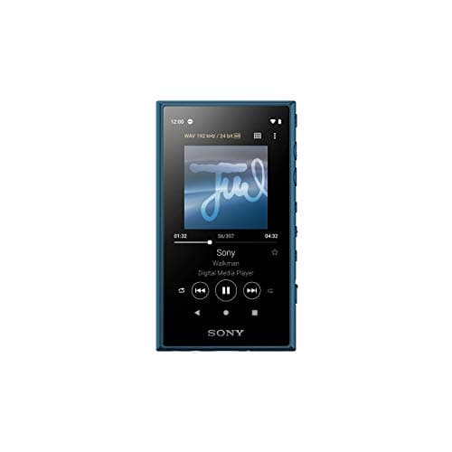 Image of Sony Nw-A105 16GB Walkman Hi-Res Portable Digital Music Player with Android 9.0, 3.6" Touch Screen, S-Master Hx, DSEE-Hx, Wi-Fi & Bluetooth and USB Type-C - Blue