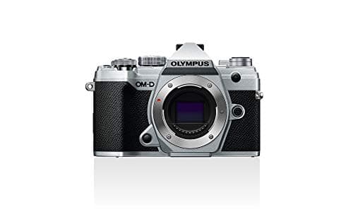Image of Olympus OM-D E-M5 Mark III Micro Four Thirds System Camera Housing, 20 MP Sensor, 5-Axis Image Stabilizer, Powerful Autofocus, Electronic OLED Viewfinder, 4K Video, Wi-Fi, Bluetooth, Silver