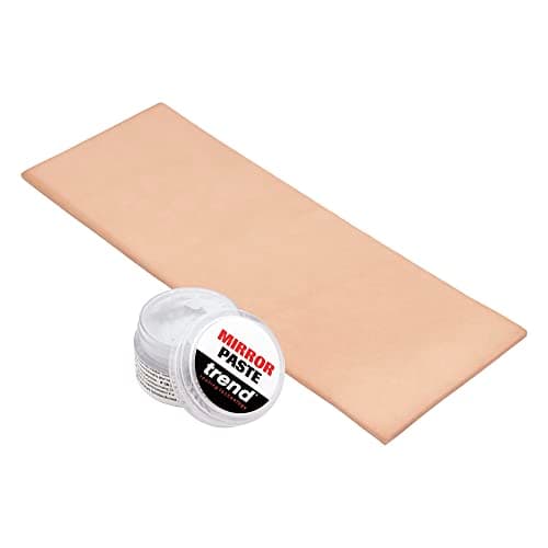 Image of Trend DWS/MP/KIT Mirror Paste & Leather Strop Kit Trend DWS/MP/KIT Mirror Paste & Leather Strop, Tool Sharpening Kit , Tan, 1.41 oz