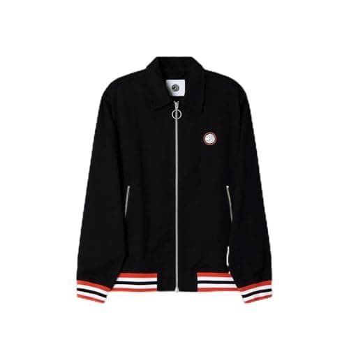Image of Pretty Green Mens Stratos Bomber Jacket Black XL
