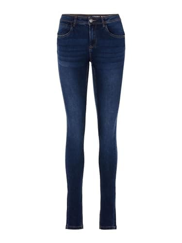 Image of Noisy May NOS DE Women's Nmcallie Hw Skinny Jeans Vi021mb Noos Skinny Jeans Not Applicable, Blue (Medium Blue Denim Medium Blue Denim), 38 /L32 (Manufacturer Size: 30)
