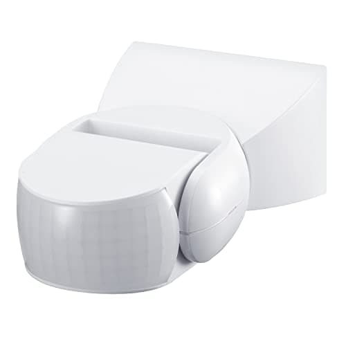 Image of Maclean MCE201W Infrared Motion Sensor Pir Modern Range 12m White IP65 (12m 180° IP65 White)