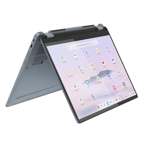 Image of Lenovo IdeaPad Flex 5 Chrome 14IAU7 14" Touchscreen Laptop (Intel Core i5-1334U 13th Gen | 8GB LPDDR4x-4266MHz RAM | 512GB NVMe SSD | Chrome OS) - Stone Blue