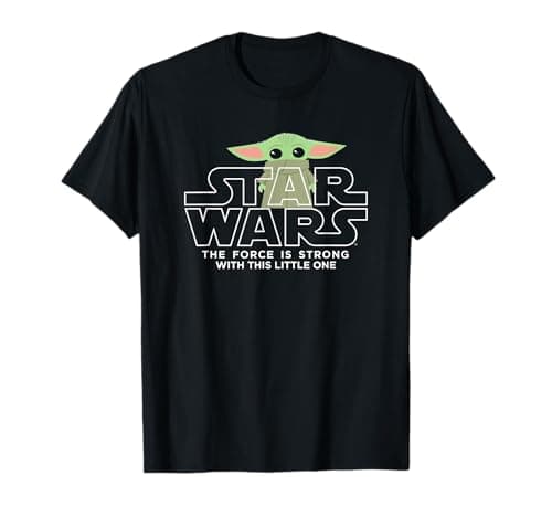 Image of Star Wars The Mandalorian Baby Yoda Star Wars T-Shirt