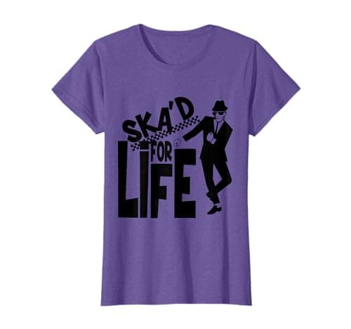 Image of Ska Music is life Ska Dance Reggae Punk Jamaican Shanking T-Shirt