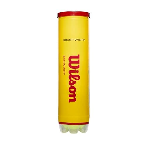 Image of Wilson Championship Extra Duty 4Tball Tennis Balls - Yellow, One Size