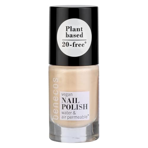 Image of Benecos Organic Cosmetics - Nail Polish - 20FREE - water permeable - 5ml - sharp rosé