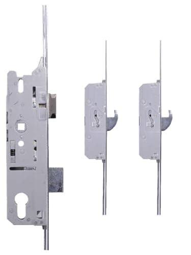 Image of Fuhr Upvc Door Lock 2 Hook 2 Roller Cam 35mm Backset Type 3