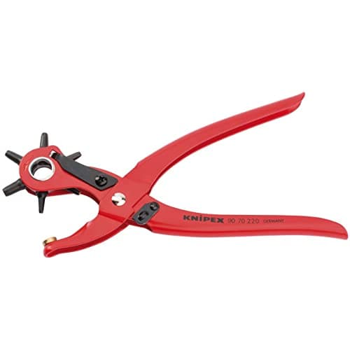Image of Knipex 87161 220mm 6 Head Revolving Punch Pliers