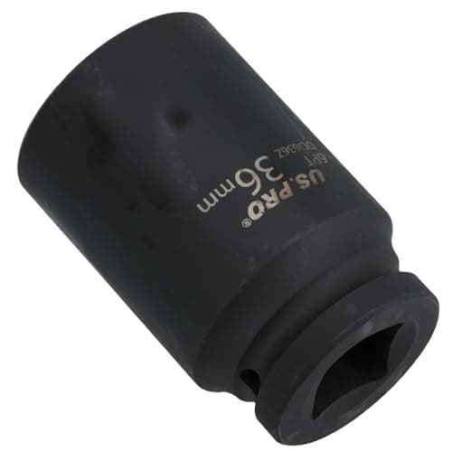 Image of 36mm Metric 3/4 Drive Double Deep Impact Socket 6 Sided Single Hex Thick Walled