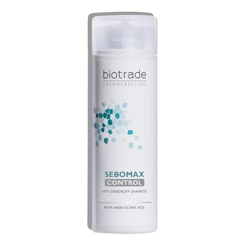 Image of Biotrade Sebomax Control Anti-Dandruff Shampoo with Undecylenic Acid – Anti-Itch Shampoo that Soothes Irritated Scalp and Removes Dandruff & Impurities – 200 ml
