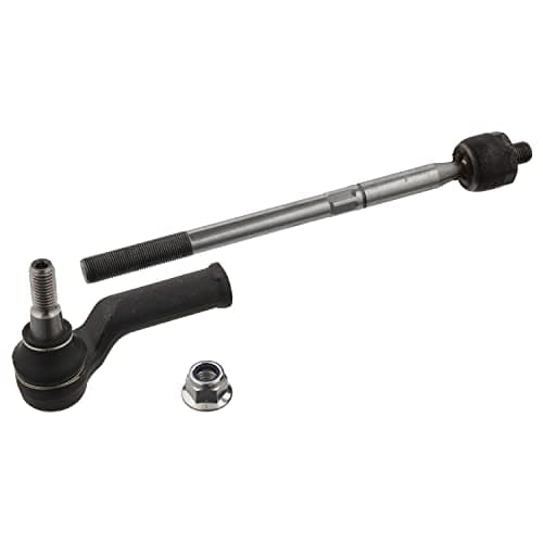 Image of febi bilstein 37761 Tie Rod with end fitting and lock nut, pack of one