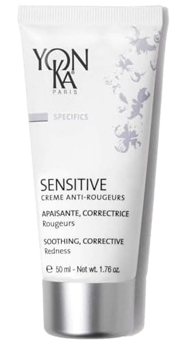 Image of Anti-Redness Cream for Reactive Skin Yonka 50ml | Instantly Soothes and Evens Complexion With CC Cream Effect | Dermatologically Proven Efficacy ! With Natural Green Pigments, 97% Natural Ingredients