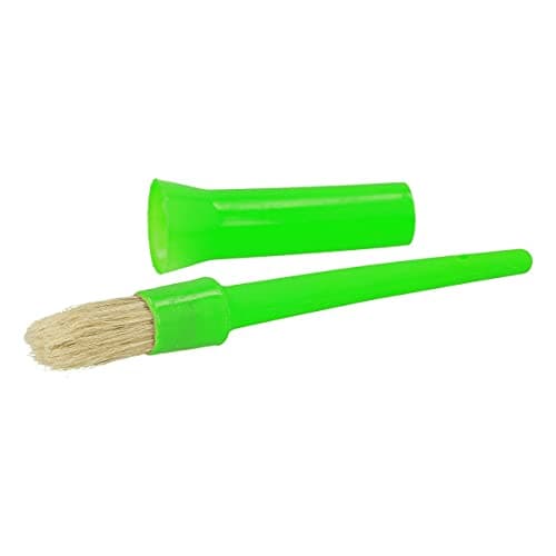Image of Shires EZI-GROOM Plastic Hoof Oil Brush: Lime Green