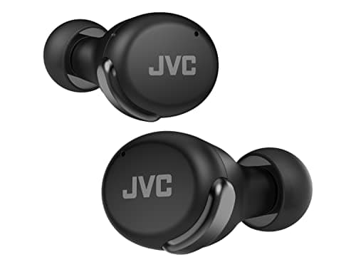 Image of JVC HA-Z330T-B - Compact True Wireless Earphones, Noise Cancelling, Lightweight, Stylish Design, BT 5.2, Waterproof (IPX4), 21 Hours Playtime, Low Latency Mode for Games, (Black)