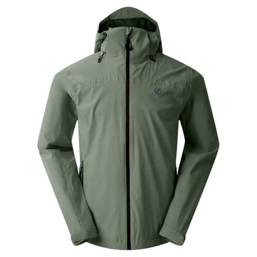 Image of Dare2b Mens 2b Switch Out Ii Waterproof Shell Jacket, Olivine Green, 3XL EU