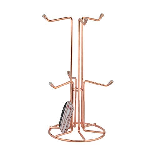 Image of apollo THE HOUSEWARES BRAND Copper Cookbook Holder, Great Gift Idea, Sturdy, Sleek and Modern Design, Size: 23x14x22cm, Copper