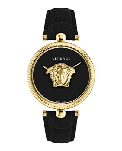 Image of Versace Palazzo Empire Strap Watch, Gold-VECO02722, One size, Versace | Palazzo Empire