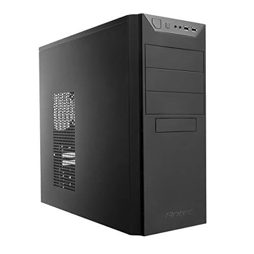 Image of Antec VSK 4000E-U3 - computer cases (Midi-Tower, PC, Galvanized steel, 1x 120 mm, ATX, Micro-ATX, Mini-ITX, Black)