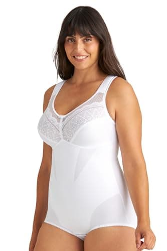 Image of Miss Mary of Sweden Happy Hearts Womens Non-Wired Shaping Body 46D White