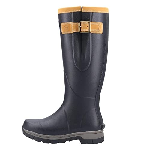 Image of Cotswold Stratus Wellington Boot Unisex Black Size 12