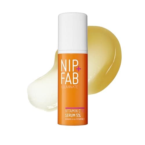 Image of Nip + Fab 5% Vitamin C Fix Serum for Face with Carrot Oil and Acai Berry Extract, Antioxidant for Skin Brightening and Toning, 50 ml